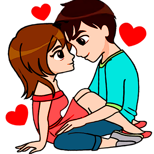 Love Story Stickers
