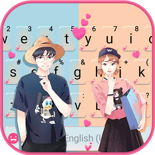 Love Couple Keyboard Theme