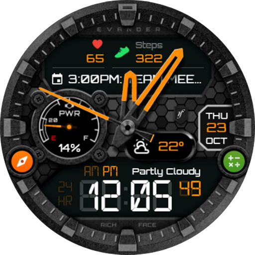 Evander Watch Face