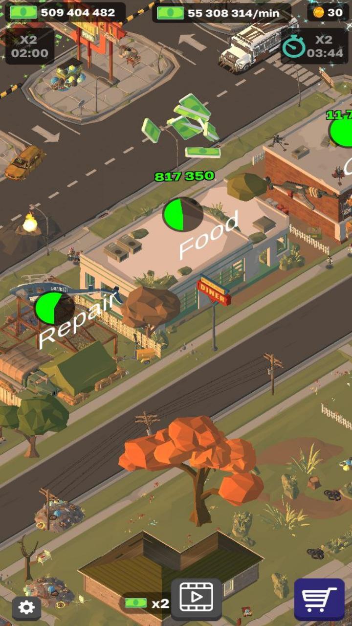 Скачать Idle Zombie Tycoon на ПК | Официальный представитель GameLoop