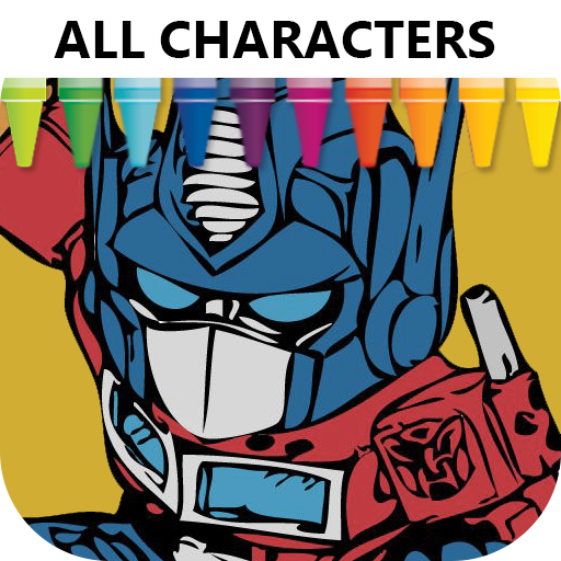 Transformer coloring book