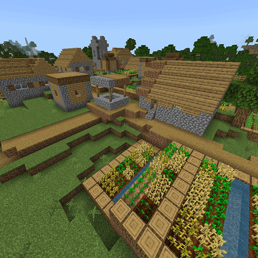 village for minecraft pe