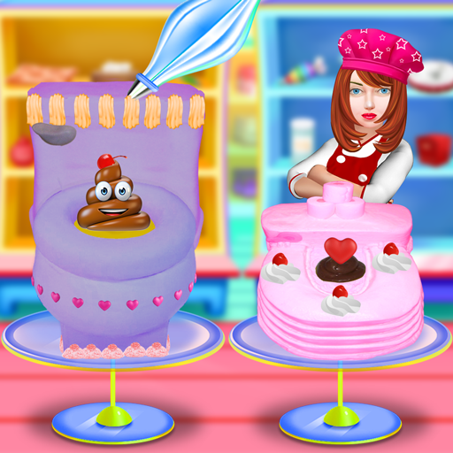 Toilet Cake Maker: Freaky Bakery Food Cooking Game