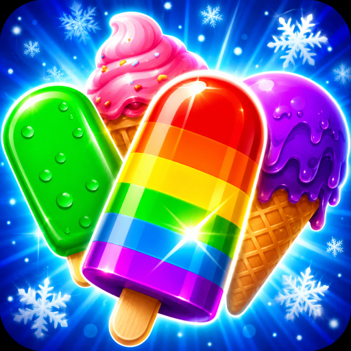 Ice Cream Mania Match 3 Puzzle