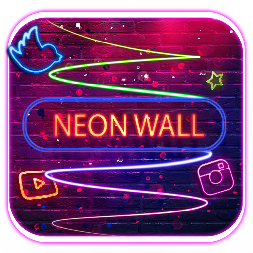 Neon Night Bar Temalar Duvar 3