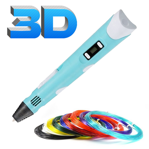 3D ручка и пластик PLA, ABS. К
