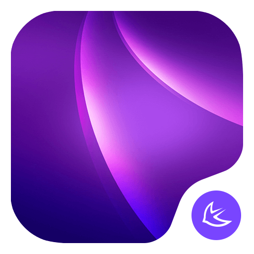 Purple-APUS Launcher theme