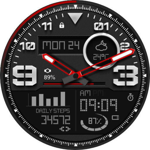 N-touch Watch Face