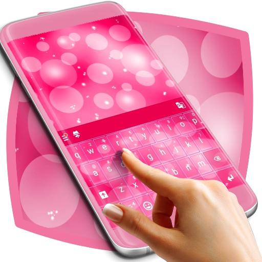 Pink Keyboard for Samsung