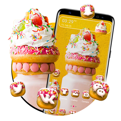 Ice Cream Yellow Theme