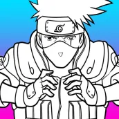 Baixe Como desenhar Kakashi Hatake no PC