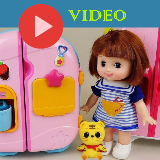Doll & toys with baby videos
