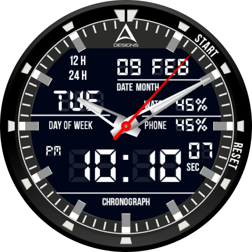Graphite Watch Face
