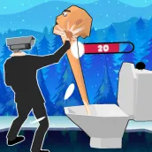 Skibidi Toilet Merge Fight
