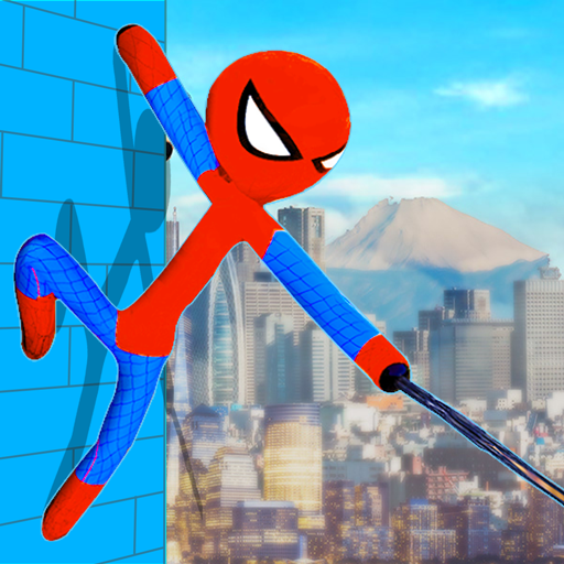 Spider Stickman Rope Amazing H