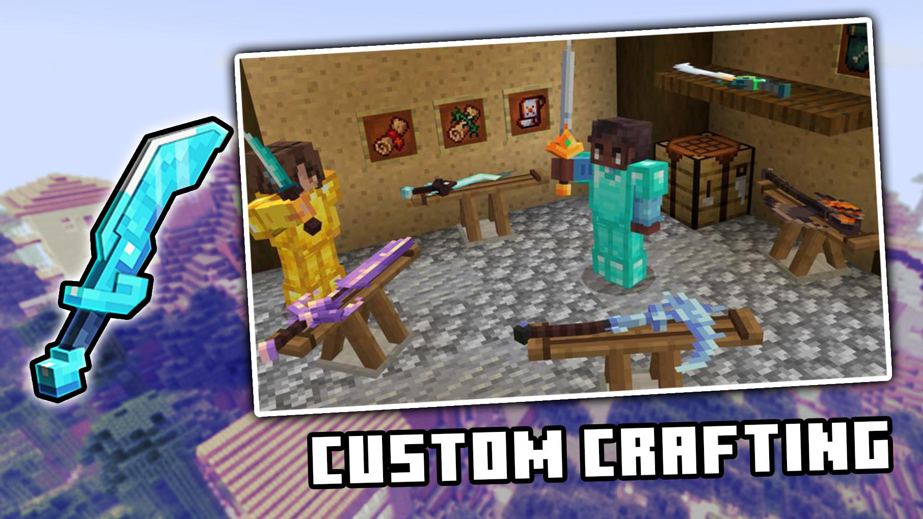 Download More Weapons addon & mod MCPE android on PC