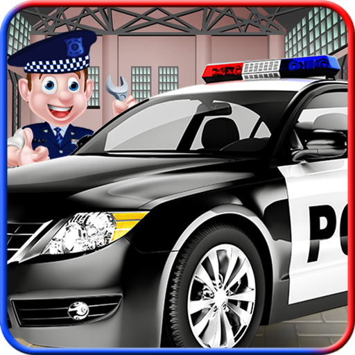 Police Car Repair Mechanic