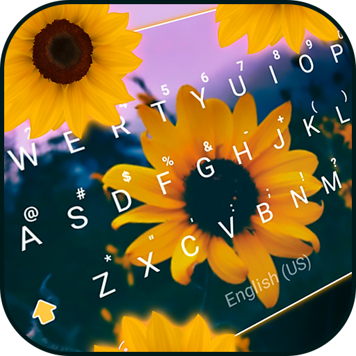 Tema Keyboard Sunflower