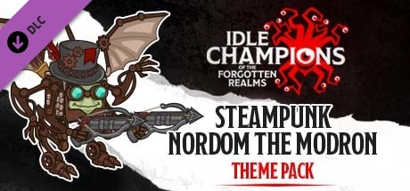 Idle Champions - Steampunk Nordom the Modron Theme Pack