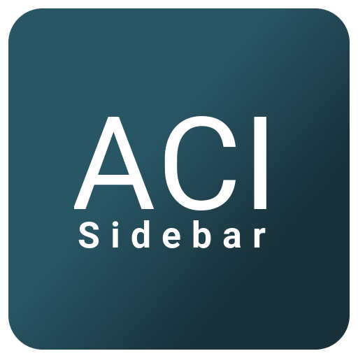 ACI Sidebar