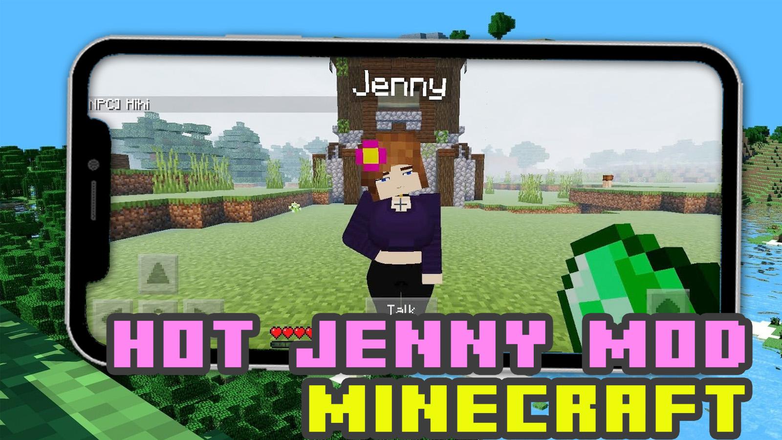 Download Jenny Mod + Skin for Minecraft android on PC