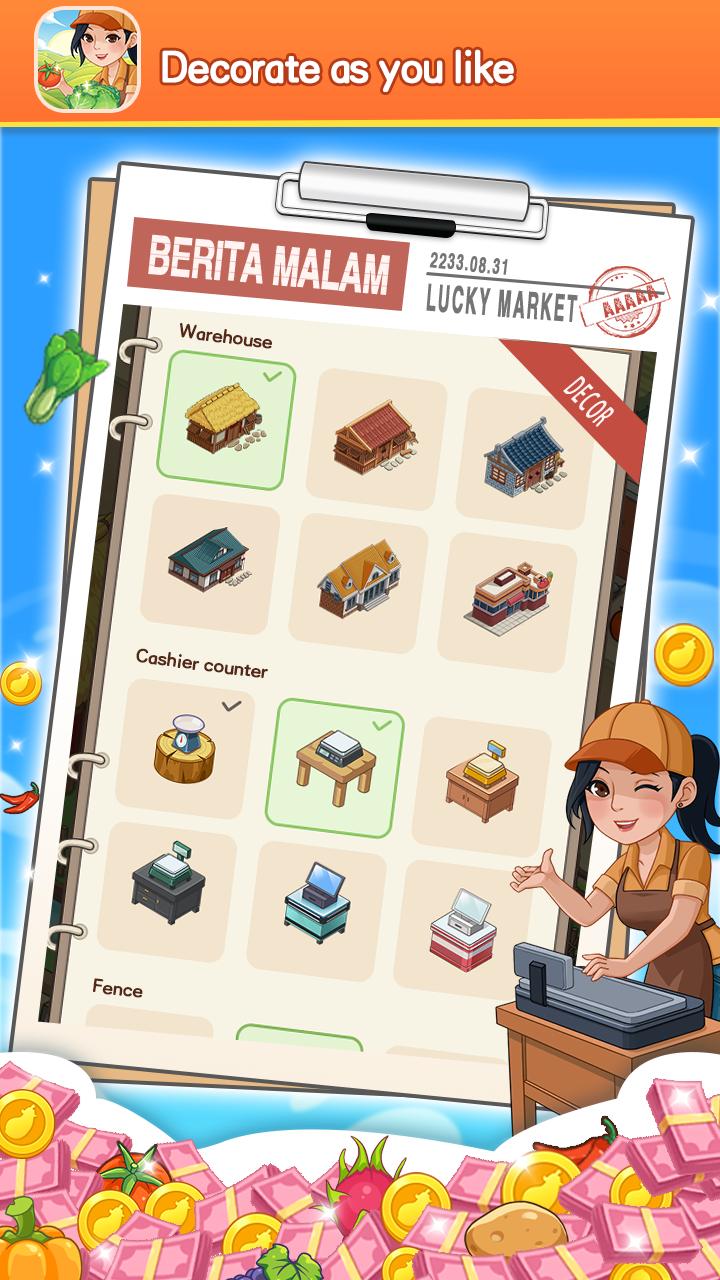 Скачать Lucky Market на ПК | Официальный представитель GameLoop