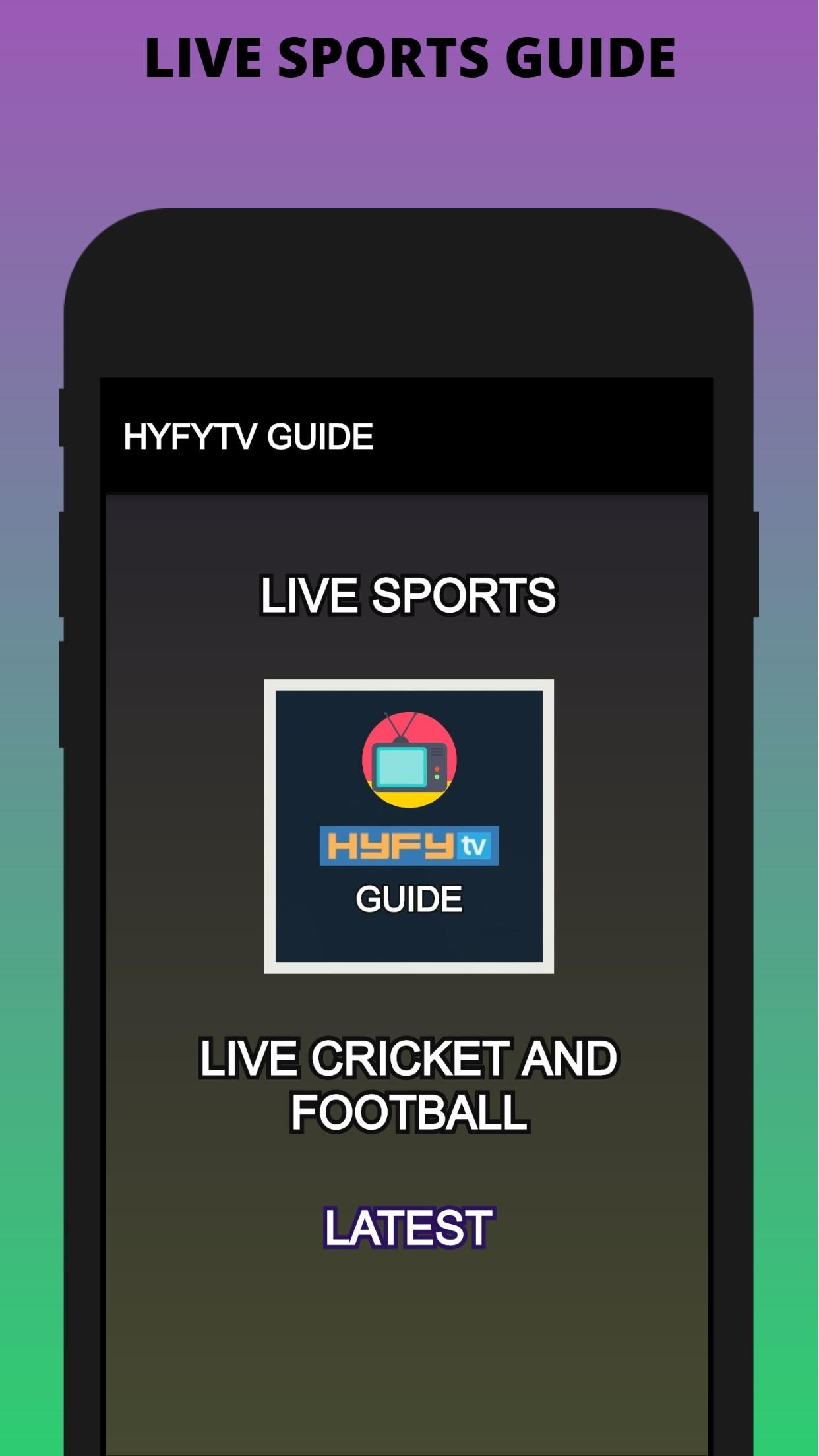 Download HYFYTV Live TV App Guide android on PC