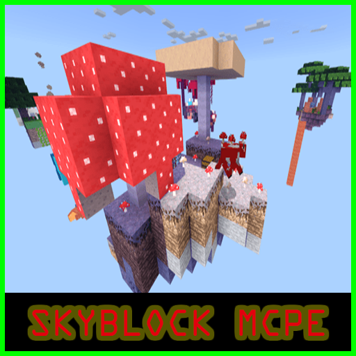 Skyblock map for Minecraft PE