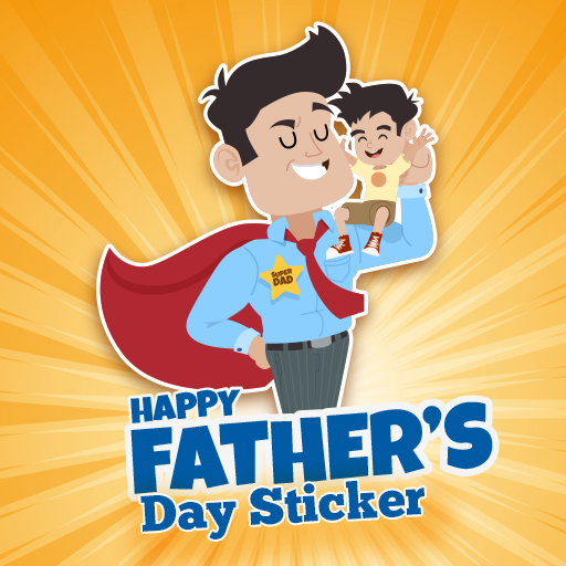 Father day - sticker, image