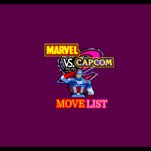 MVC2 Move List