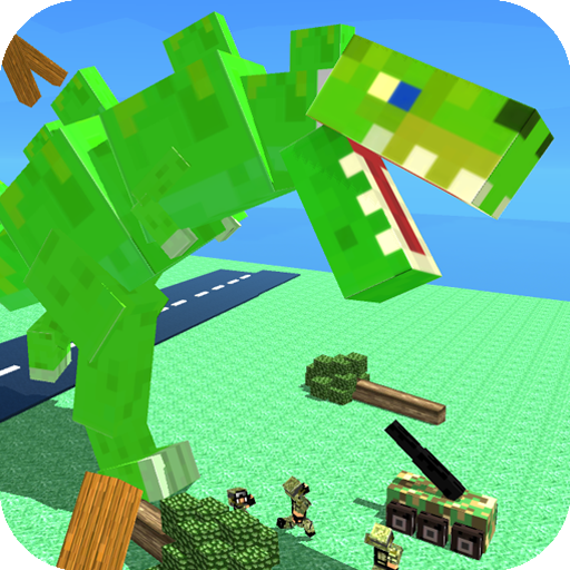 Blocky Titan Rex Rampage