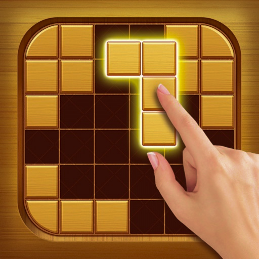 Wood QBlock: Puzzle Tetris Fun