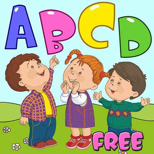 Children Lerning Alphabet Game