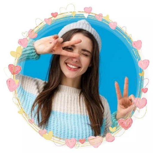 profile picture - photo frame