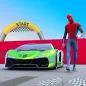 Superhero Car Stunt Racing
