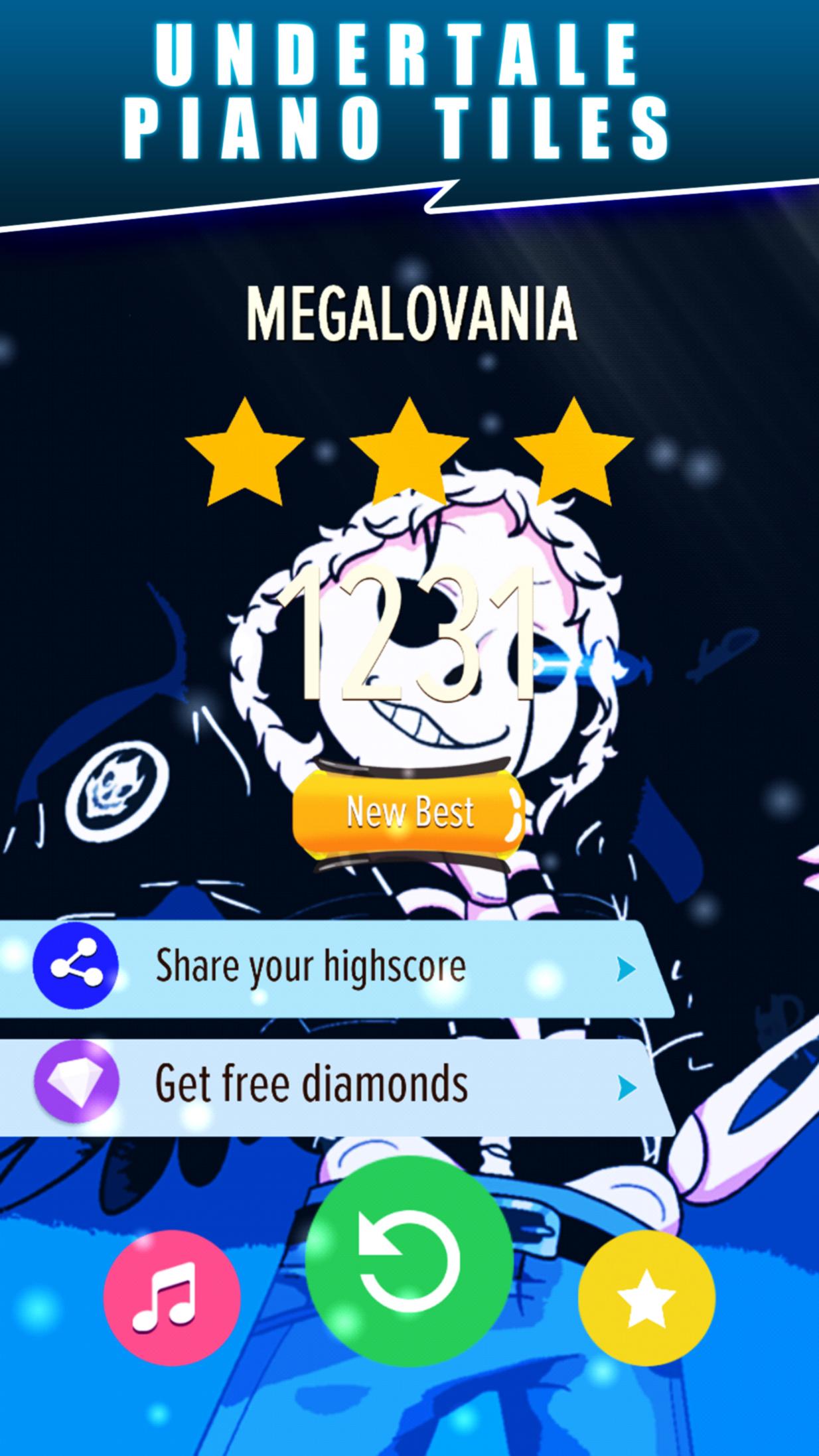 Скачать Piano Tiles: Megalovania Under на ПК | Официальный представитель  GameLoop