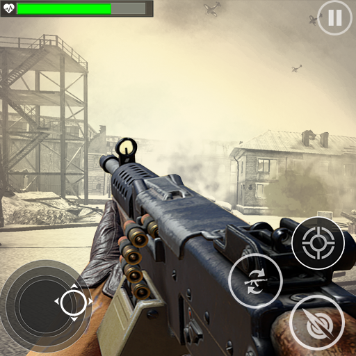 世界戰爭遊戲：槍遊戲：免費射擊遊戲