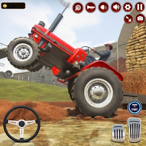 Cargo Tractor Trolley Game