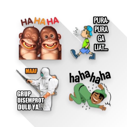 Kumpulan Stiker Wa Lucu Perang Gambar