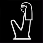 Glyph - the Egyptian Hieroglyp