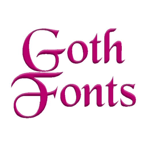 Goth Fonts Message Maker