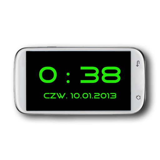 Fullscreen Clock