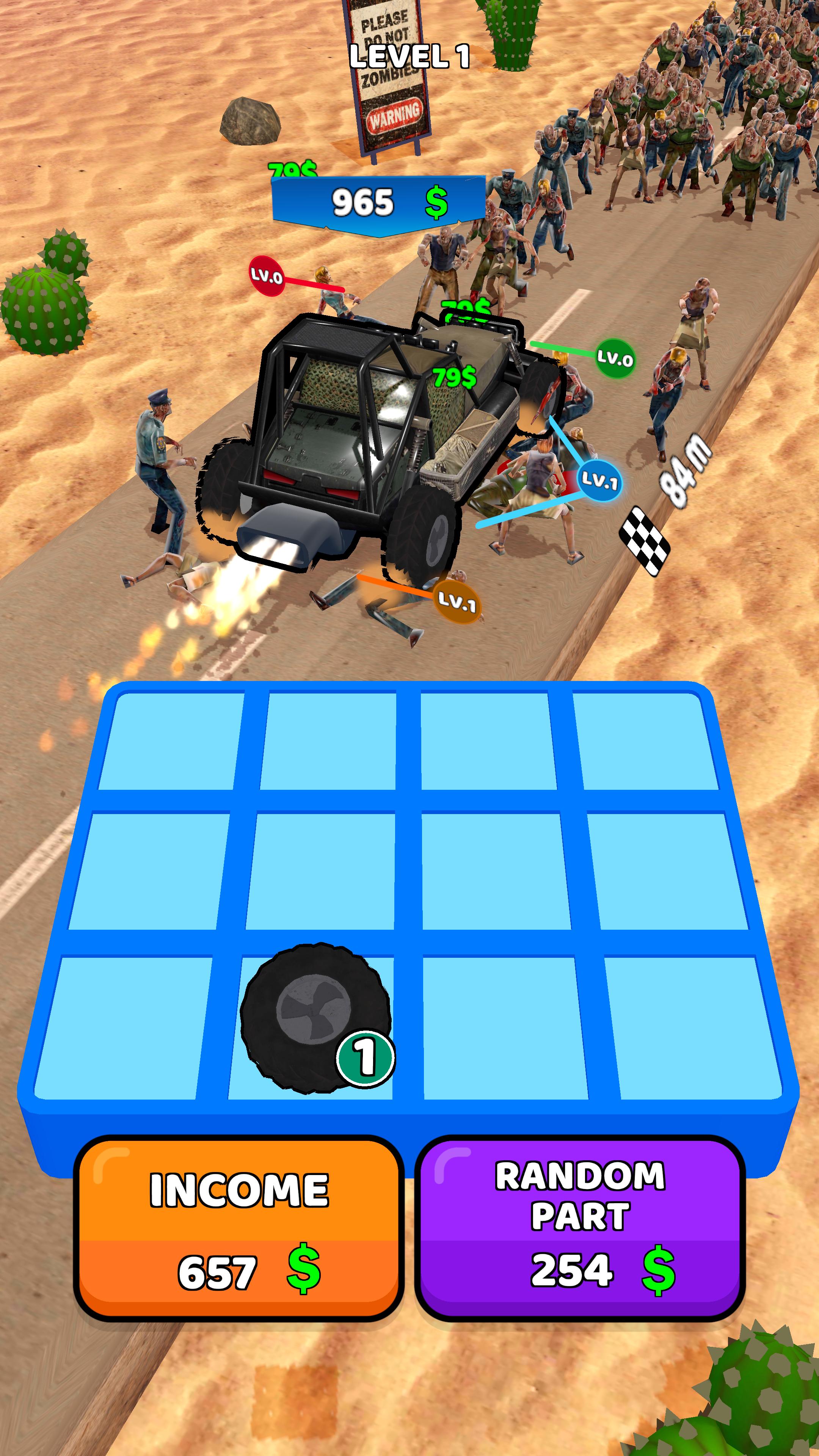 Download Zombie Car! android on PC