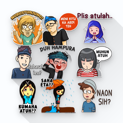 Stiker WA Bahasa Sunda Lucu WA