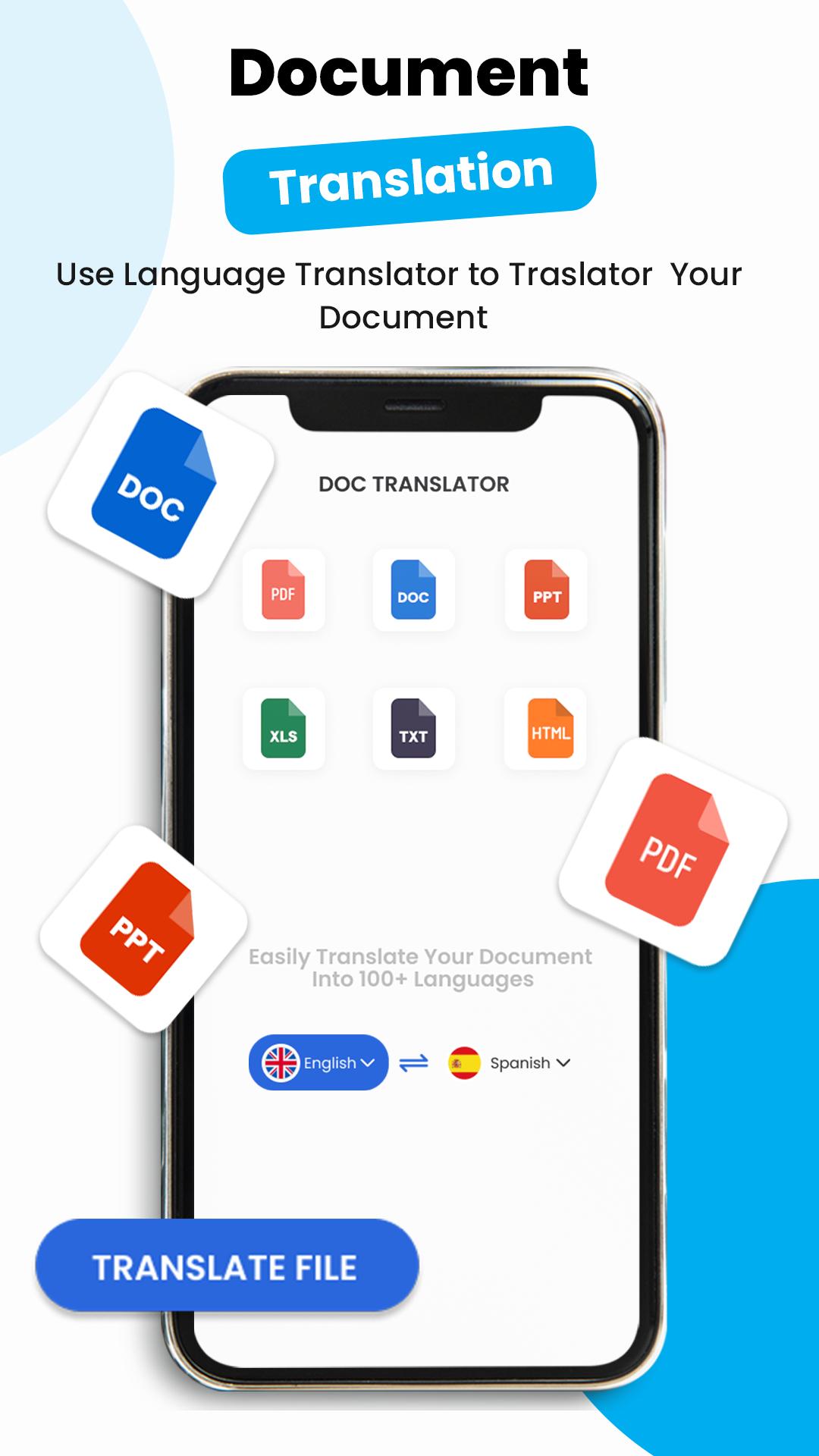 Скачать PDF Translator - Doc Translate на ПК | Официальный представитель  GameLoop