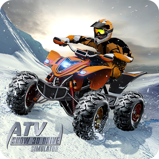 ATVの雪3Dドライブシミュレータ