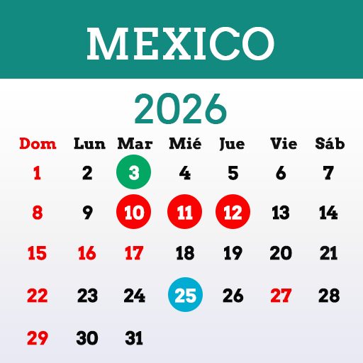 Mexico Calendario 2026