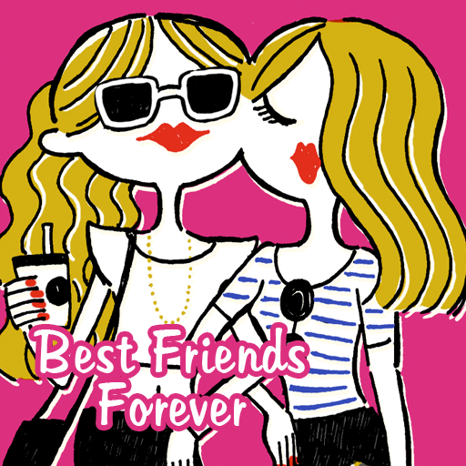 おしゃれ壁紙 BestFriends Forever