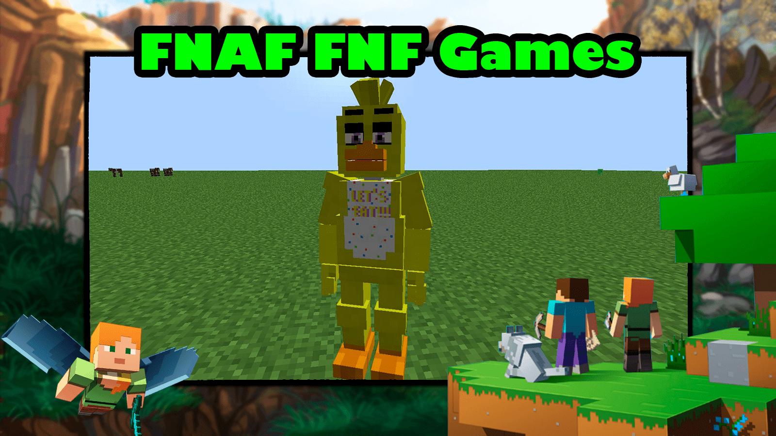 Baixe FNAF Skins: Minecraft Game Mod no PC | Oficial GameLoop