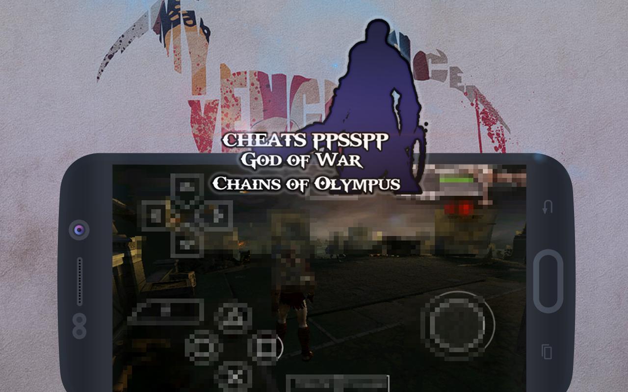 How to get cheat codes in God of War Chains of Olympus Android